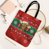 Lovely Giraffe Christmas Tote Bag Xmas Holiday Patterns - Wonder Print Shop