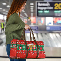Lovely Giraffe Christmas Travel Bag Xmas Holiday Patterns - Wonder Print Shop