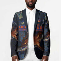 Heru-Ur Blazer Flaming Wings and Sword Ancient Egyptian Warrior