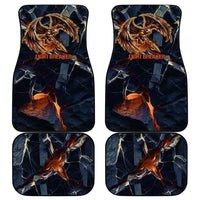 Heru-Ur Car Mats Flaming Wings and Sword Ancient Egyptian Warrior