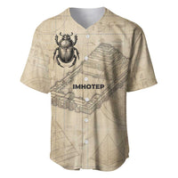 Imhotep Baseball Jersey Pyramid Blueprints Ancient Egyptian Architecture and Priest