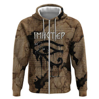 Imhotep Eye of Horus Hoodie Papyrus Scrolls Ancient Egyptian Medicine