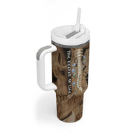 Imhotep Eye of Horus Tumbler With Handle Papyrus Scrolls Ancient Egyptian Medicine