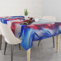 Puerto Rico Tablecloth with Coqui Frog, Hibiscus Flowers, and Flag Landmark Design - Wonder Print Shop