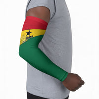 Ghana Republic Day Arm Sleeves Ghanaian Pride Flag Colors With Coat Of Arms And Black Star