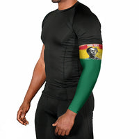 Personalized Ghana Republic Day Arm Sleeves Kwame Nkrumah Vintage Portrait Art - July 1st Theme