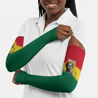 Personalized Ghana Republic Day Arm Sleeves Kwame Nkrumah Vintage Portrait Art - July 1st Theme