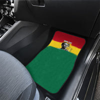 Personalized Ghana Republic Day Car Mats Kwame Nkrumah Vintage Portrait Art - July 1st Theme