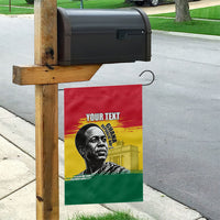Personalized Ghana Republic Day Garden Flag Kwame Nkrumah Vintage Portrait Art - July 1st Theme