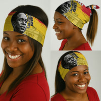 Personalized Ghana Republic Day Neck Gaiter Kwame Nkrumah Vintage Portrait Art - July 1st Theme