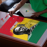 Personalized Ghana Republic Day Puzzle Kwame Nkrumah Vintage Portrait Art - July 1st Theme