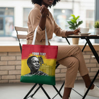 Personalized Ghana Republic Day Tote Bag Kwame Nkrumah Vintage Portrait Art - July 1st Theme