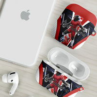 Panama Soccer Harpy Eagle AirPods Case Los Canaleros Football Mascot Fan