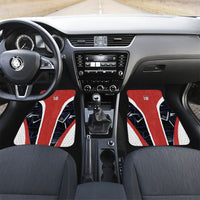 Personalized Panama Soccer Harpy Eagle Car Mats Los Canaleros Football Mascot Fan