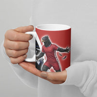 Personalized Panama Soccer Harpy Eagle Ceramic Mug Los Canaleros Football Mascot Fan
