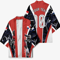 Personalized Panama Soccer Harpy Eagle Kimono Los Canaleros Football Mascot Fan