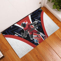 Panama Soccer Harpy Eagle Rubber Doormat Los Canaleros Football Mascot Fan