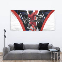 Panama Soccer Harpy Eagle Tapestry Los Canaleros Football Mascot Fan
