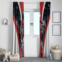 Panama Soccer Harpy Eagle Window Curtain Los Canaleros Football Mascot Fan