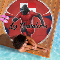 Panama Soccer Los Canaleros Beach Blanket Football Harpy Eagle Mascot