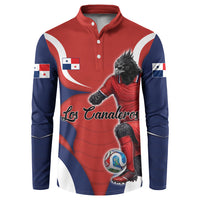 Personalized Panama Soccer Los Canaleros Button Sweatshirt Football Harpy Eagle Mascot