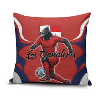 Panama Soccer Los Canaleros Pillow Cover Football Harpy Eagle Mascot
