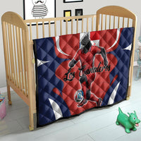 Panama Soccer Los Canaleros Quilt Football Harpy Eagle Mascot