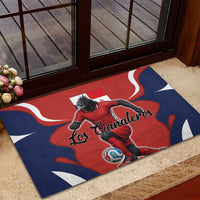 Panama Soccer Los Canaleros Rubber Doormat Football Harpy Eagle Mascot
