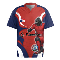 Personalized Panama Soccer Los Canaleros Rugby Jersey Football Harpy Eagle Mascot