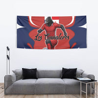 Panama Soccer Los Canaleros Tapestry Football Harpy Eagle Mascot
