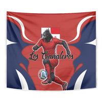 Panama Soccer Los Canaleros Tapestry Football Harpy Eagle Mascot