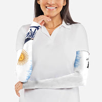 Personalized Argentina Football La Seleccion Arm Sleeves Argentinian Horse Soccer Mascot Patriotic Grunge