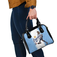 Argentina Football La Seleccion Shoulder Handbag Argentinian Horse Soccer Mascot Patriotic Grunge