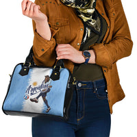 Argentina Football La Seleccion Shoulder Handbag Argentinian Horse Soccer Mascot Patriotic Grunge