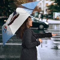 Argentina Football La Seleccion Umbrella Argentinian Horse Soccer Mascot Patriotic Grunge