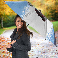 Argentina Football La Seleccion Umbrella Argentinian Horse Soccer Mascot Patriotic Grunge