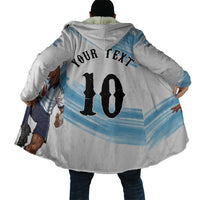 Personalized Argentina Football Cloak La Seleccion Horse - Sun Of May