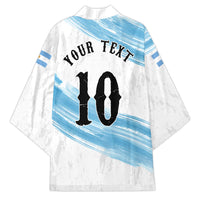 Personalized Argentina Football Kimono La Seleccion Horse - Sun Of May