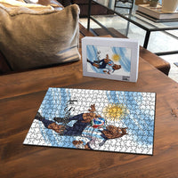 Argentina Football Puzzle La Seleccion Horse - Sun Of May