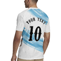 Personalized Argentina Football Rugby Jersey La Seleccion Horse - Sun Of May