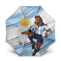 Argentina Football Umbrella La Seleccion Horse - Sun Of May