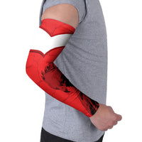 Austria Football Arm Sleeves Unsere Burschen Eagle Mascot