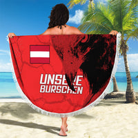 Austria Football Beach Blanket Unsere Burschen Eagle Mascot