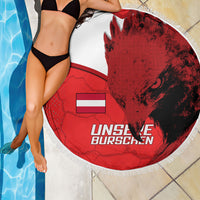 Austria Football Beach Blanket Unsere Burschen Eagle Mascot