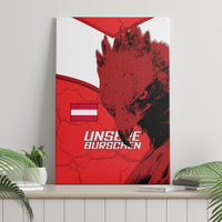 Austria Football Canvas Wall Art Unsere Burschen Eagle Mascot