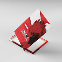 Austria Football Canvas Wall Art Unsere Burschen Eagle Mascot
