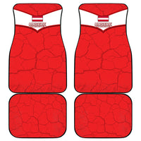 Austria Football Car Mats Unsere Burschen Eagle Mascot