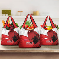 Austria Football Grocery Bag Unsere Burschen Eagle Mascot