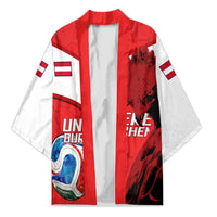 Personalized Austria Football Kimono Unsere Burschen Eagle Mascot