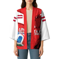 Personalized Austria Football Kimono Unsere Burschen Eagle Mascot